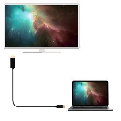 M002F  M000   KABEL ADAPTER HDMI DISPLAY PORT DP PRZEJŚCIÓWKA 4K - E492