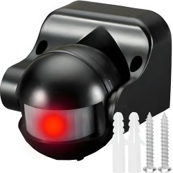 M003C ŚCIENNY CZUJNIK RUCHU ZMIERZCHU PIR ZEWNĘTRZNY LED -E649