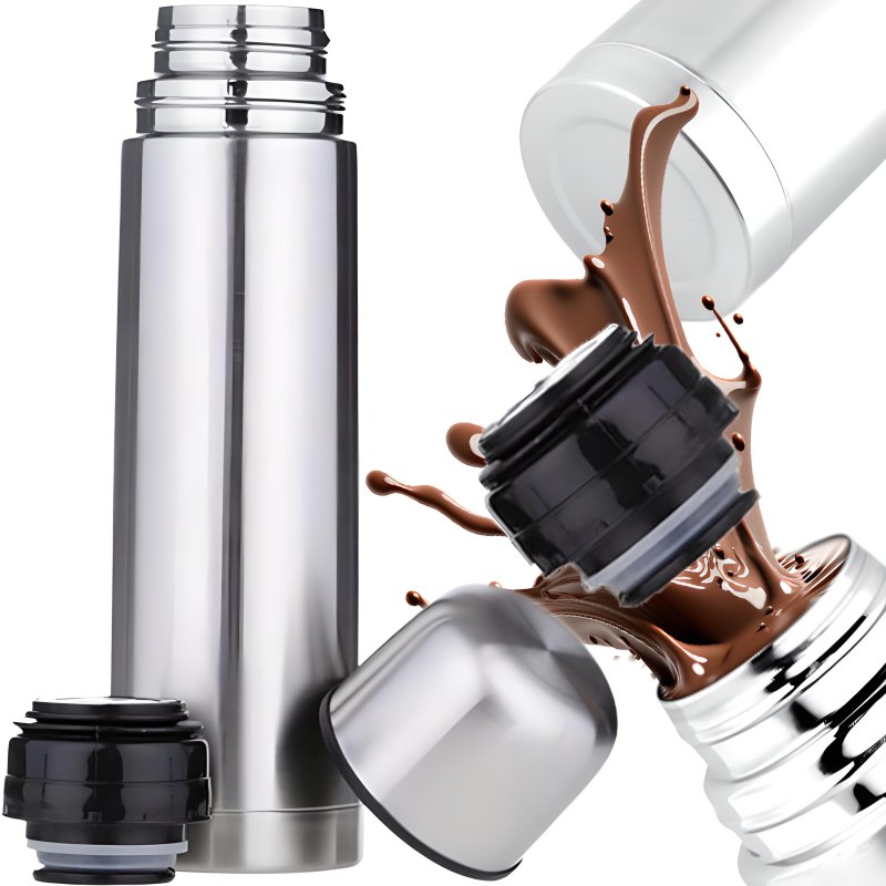 M002D   TERMOS STALOWY PRÓŻNIOWY 500ML 0,5L TERMICZNY -O716
