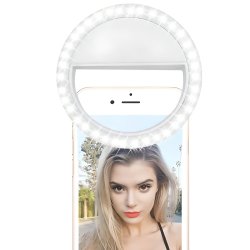 M004A MINI LAMPA PIERŚCIENIOWA SELFIE NA TELEFON TABLET -E047