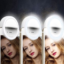 M004A MINI LAMPA PIERŚCIENIOWA SELFIE NA TELEFON TABLET -E047