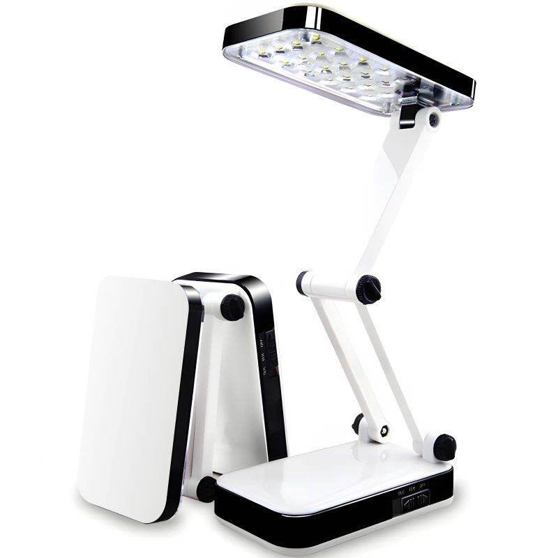 M003C   SKŁADANA LAMPKA BIURKOWA SZKOLNA AKUMULATOR LED   - E144