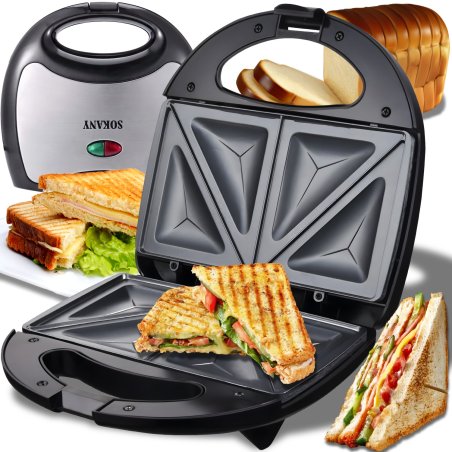 M002F   TOSTER OPIEKACZ DO KANAPEK TOSTÓW SANDWICH MOCNY -E099