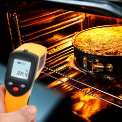 M005A  PIROMETR TERMOMETR LASEROWY BEZDOTYKOWY -50 +400°C -E017