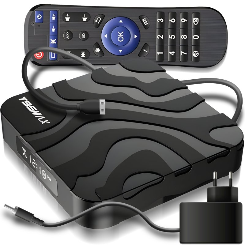 M002C   SMART TV BOX ANDROID 9 64BIT 6K WIFI 802.11N HDR + PILOT WEJŚCIE LAN - E128