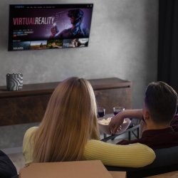 M002C   SMART TV BOX ANDROID 9 64BIT 6K WIFI 802.11N HDR + PILOT WEJŚCIE LAN - E128