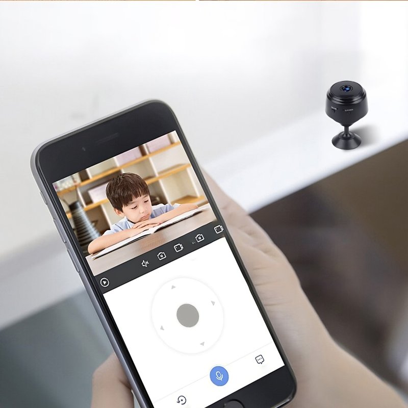 M005A  MINI KAMERA SZPIEGOWSKA WIFI DETEKCJA UKRYTA HD FULL HD KAMERKA MAŁA E974