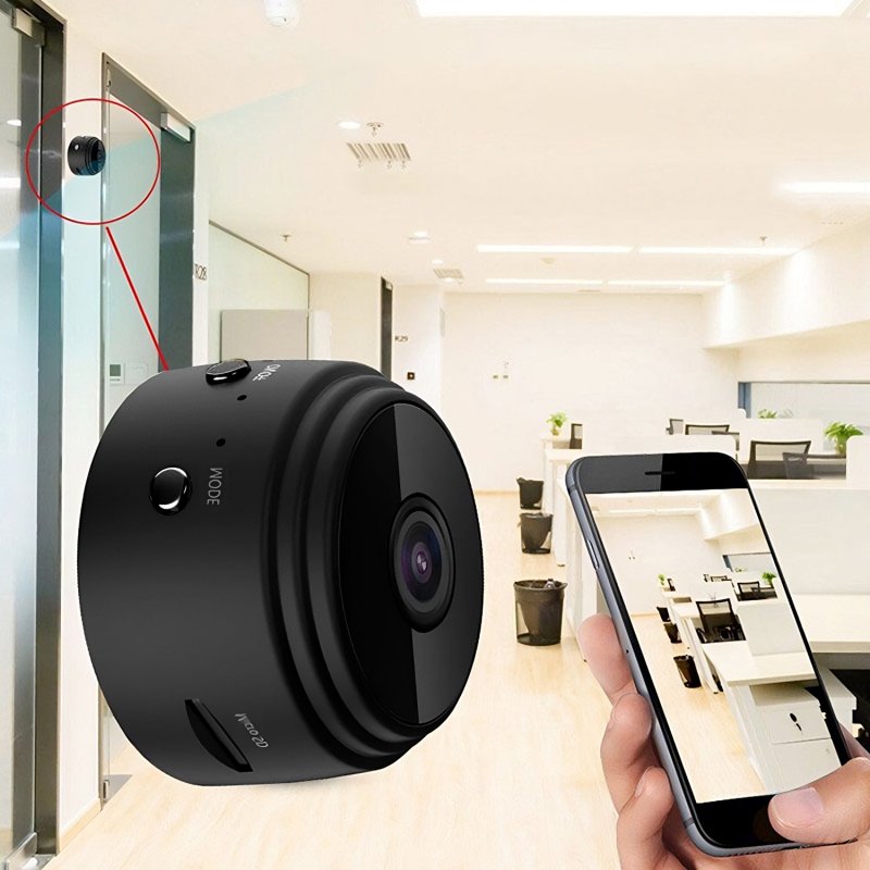 M005A  MINI KAMERA SZPIEGOWSKA WIFI DETEKCJA UKRYTA HD FULL HD KAMERKA MAŁA E974