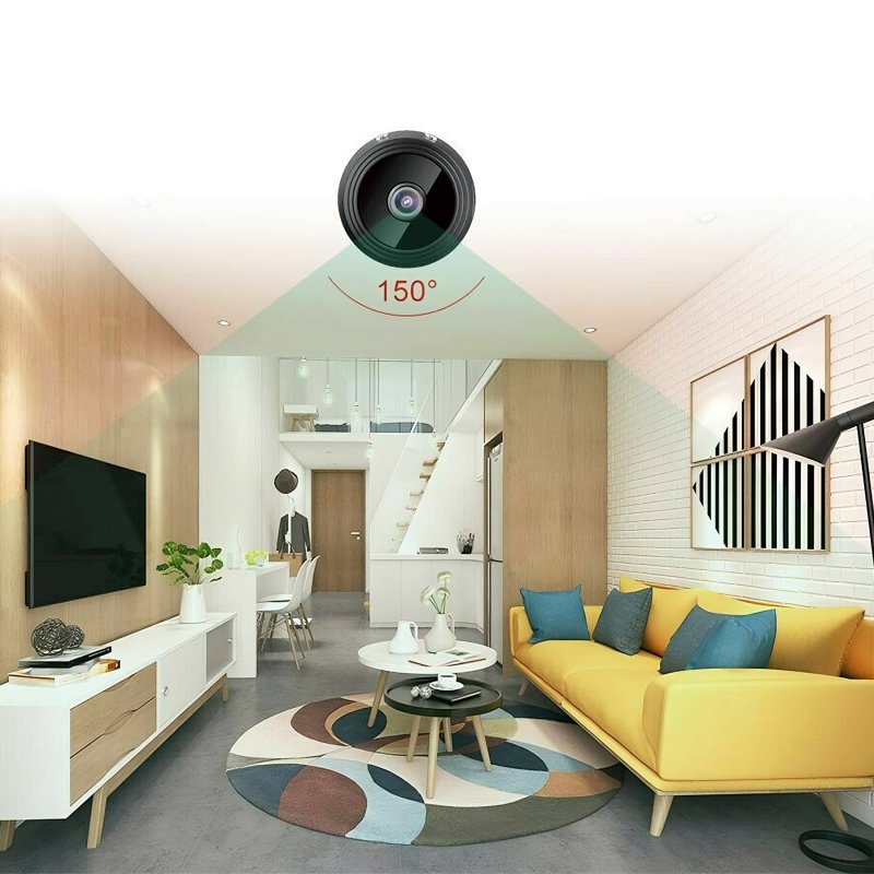 M005A  MINI KAMERA SZPIEGOWSKA WIFI DETEKCJA UKRYTA HD FULL HD KAMERKA MAŁA E974