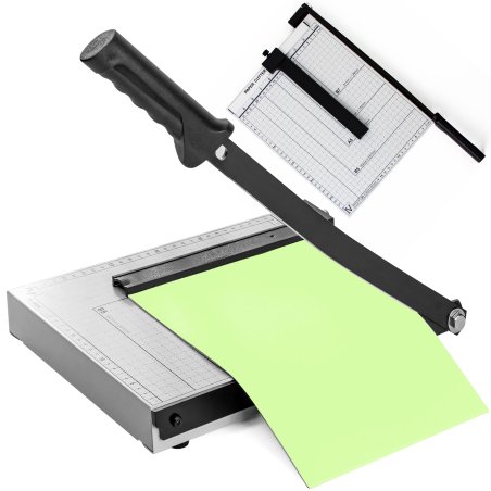 M002.5   GILOTYNA TRYMER OBCINARKA MASZYNKA MASZYNA DO CIĘCIA PAPIERU A4 A5 METALOWA -O627