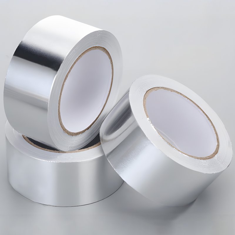 M005B   TAŚMA NAPRAWCZA DUCT TAPE ZBROJONA SREBRNA MOCNA 40M WODOODPORNA KLEJĄCA O843