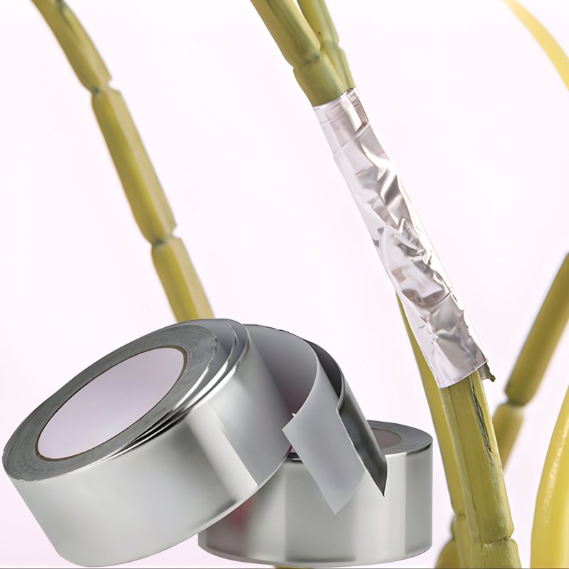 M005B   TAŚMA NAPRAWCZA DUCT TAPE ZBROJONA SREBRNA MOCNA 40M WODOODPORNA KLEJĄCA O843