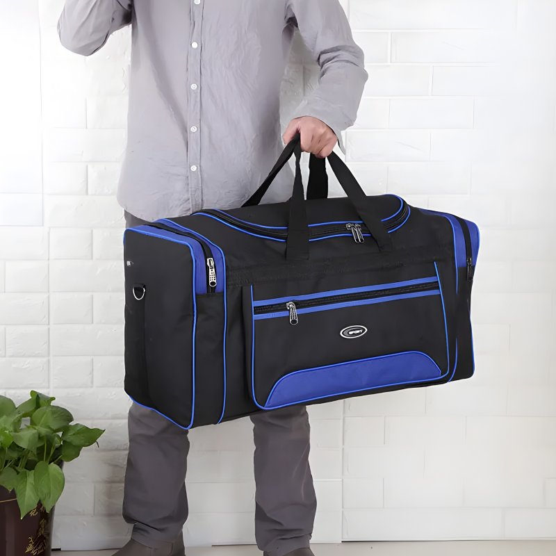 M002A TORBA SPORTOWA PODRÓŻNA TRENINGOWA TURYSTYCZNA FITNESS BAGAŻ NA RAMIĘ   -S071-3