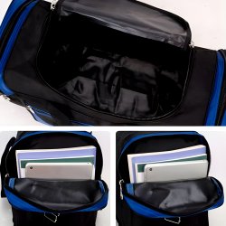 M002A TORBA SPORTOWA PODRÓŻNA TRENINGOWA TURYSTYCZNA FITNESS BAGAŻ NA RAMIĘ   -S071-3