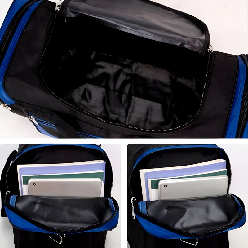 M002A TORBA SPORTOWA PODRÓŻNA TRENINGOWA TURYSTYCZNA FITNESS BAGAŻ NA RAMIĘ   -S071-3