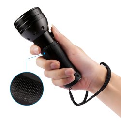 M003A   LATARKA UV LED TAKTYCZNA POLICYJNA AKUMULATOROWA SZPERACZ TESTER BURSZTYNU E858