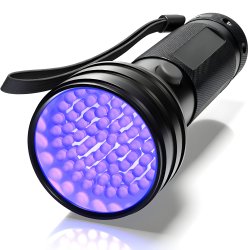 M003A   LATARKA UV LED TAKTYCZNA POLICYJNA AKUMULATOROWA SZPERACZ TESTER BURSZTYNU E858
