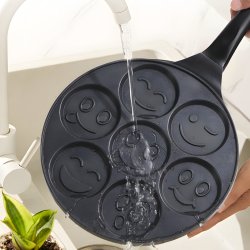 M046D (ALEJA2) Z034G PATELNIA DO NALEŚNIKÓW JAJEK PANCAKES PLACKÓW 26CM NON-STICK FOREMKI BUŹKI  -O905