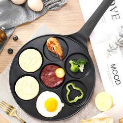 M046D (ALEJA2) Z034G PATELNIA DO NALEŚNIKÓW JAJEK PANCAKES PLACKÓW 26CM NON-STICK FOREMKI BUŹKI  -O905