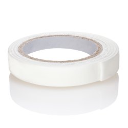 M002E TAŚMA PIANKOWA DWUSTRONNA MONTAŻOWA 1M 18MM MOCNA BIAŁA SAMOPRZYLEPNA - O531