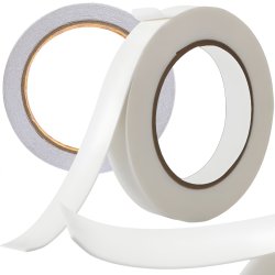 M002E TAŚMA PIANKOWA DWUSTRONNA MONTAŻOWA 1M 18MM MOCNA BIAŁA SAMOPRZYLEPNA - O531