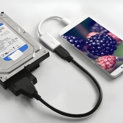 N350 ADAPTER USB 3.0 NA SATA 2,5 DO DYSKU HDD SSD KONWERTER KABEL PRZEJŚCIÓWKA -E276