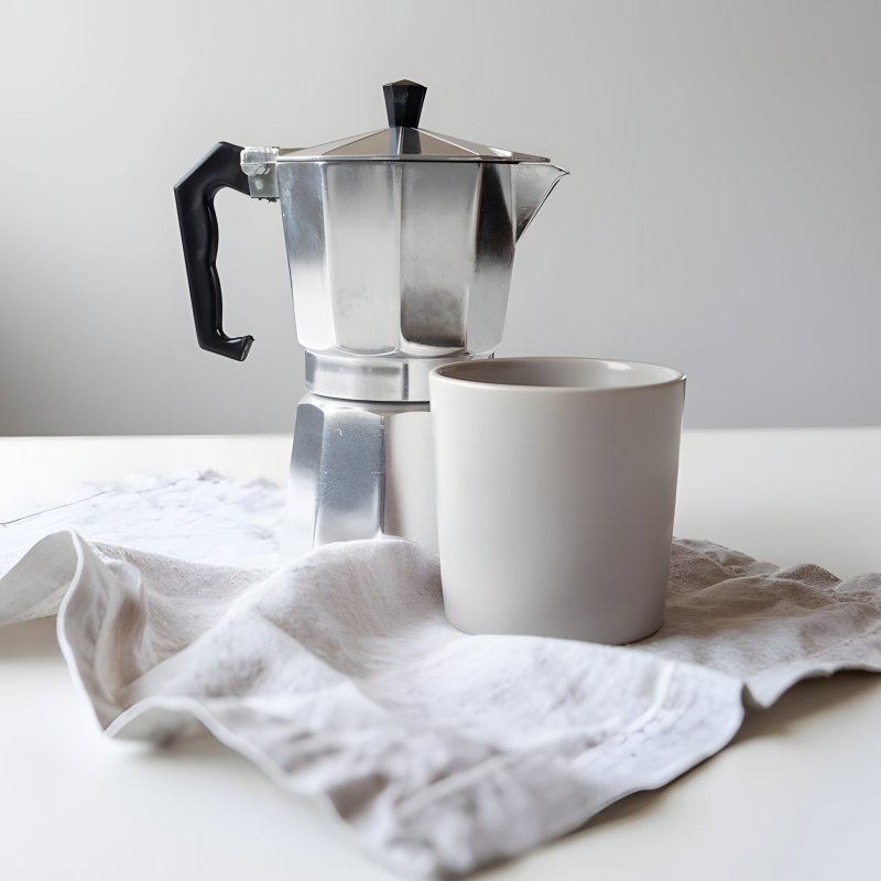 M004B    KAWIARKA ALUMINIOWA ZAPARZACZ EKSPRES DO KAWY ESPRESSO 600ML PŁYTA GAZ O135