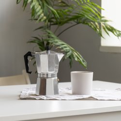 M004B    KAWIARKA ALUMINIOWA ZAPARZACZ EKSPRES DO KAWY ESPRESSO 600ML PŁYTA GAZ O135