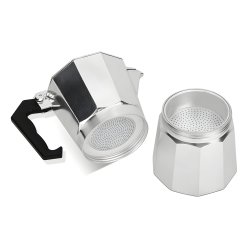 M004B    KAWIARKA ALUMINIOWA ZAPARZACZ EKSPRES DO KAWY ESPRESSO 600ML PŁYTA GAZ O135