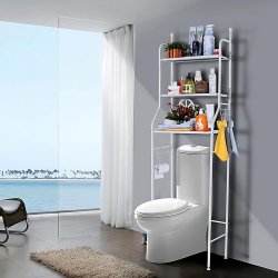 M005C   REGAŁ ŁAZIENKOWY SZAFKA 3 PÓŁKI PÓŁKA STOJAK NAD WC TOALETĘ SEDES SZAFA  -O1010