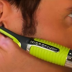 N177 TRYMER DO USZU NOSA BRWI BRODY WŁOSÓW GOLARKA MASZYNKA MOCNY NASADKI Z LED - U007