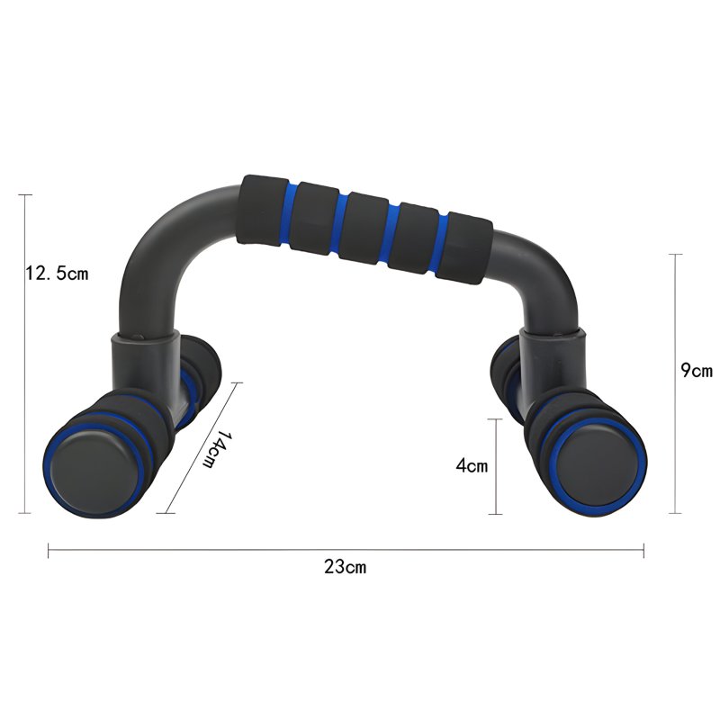 M002F  UCHWYTY PODPÓRKI DO POMPEK PUSH UP POMPKI 2SZT DO ROBIENIA ĆWICZEŃ - S080