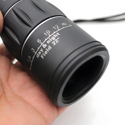 M000   MONOKULAR LUNETA LORNETKA BAK-4 NOC DZIEŃ 16x52 MYŚLIWSKA TELESKOP ETUI  - S050