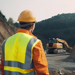 M002F   KAMIZELKA ODBLASKOWA OSTRZEGAWCZA ŻÓŁTA DROGOWA NA ROWER UNIWERSALNA BHP - O497