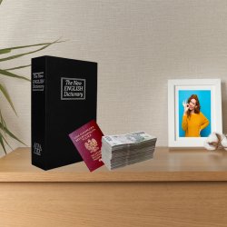 M003C    SEJF KSIĄŻKA NA PIENIĄDZE KASETKA METALOWA DUŻA XXL -O182-1 DUŻA